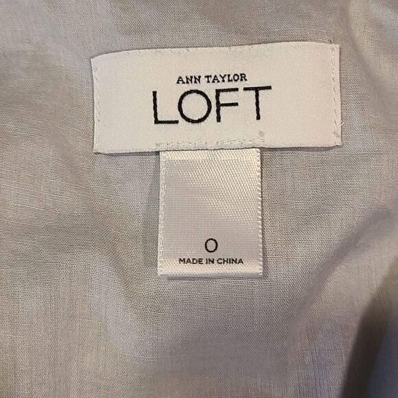 Ann Taylor LOFT Sz 0 Silk Blend Sundress - Picture 9 of 10